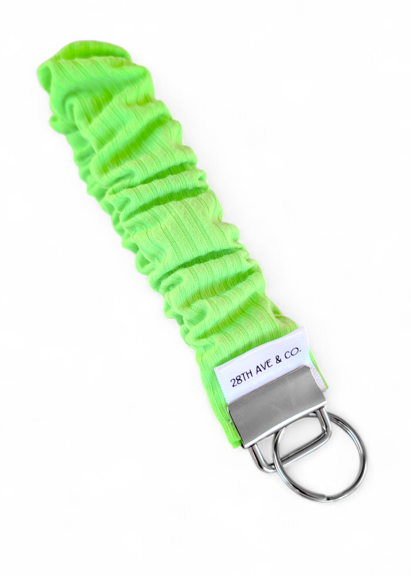 Bright Green Wristlet