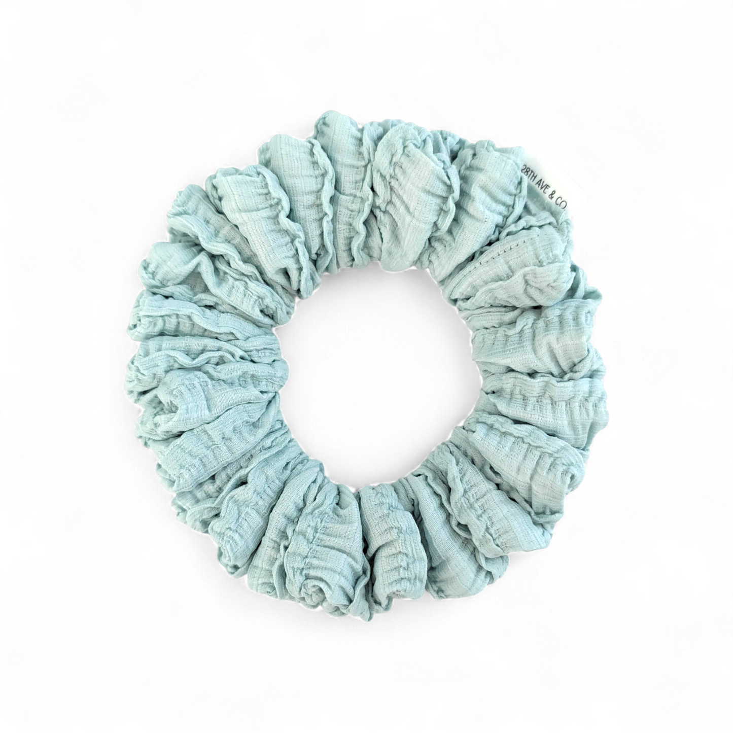 Sage Petal Scrunchie