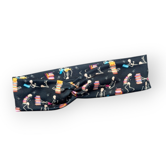 Skeleton Reader Headband