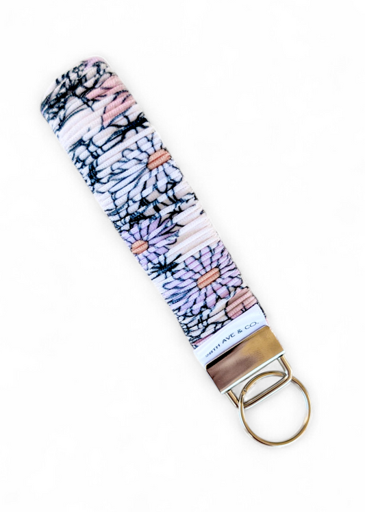 Spider Daisies Wristlet