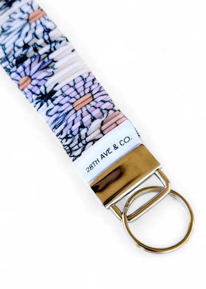 Spider Daisies Wristlet