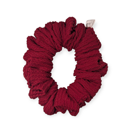 Deep Red Urban Scrunchie