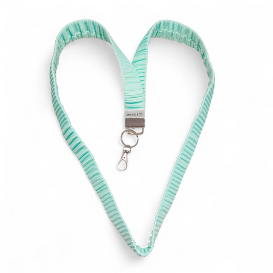 Neon Mint Lanyard