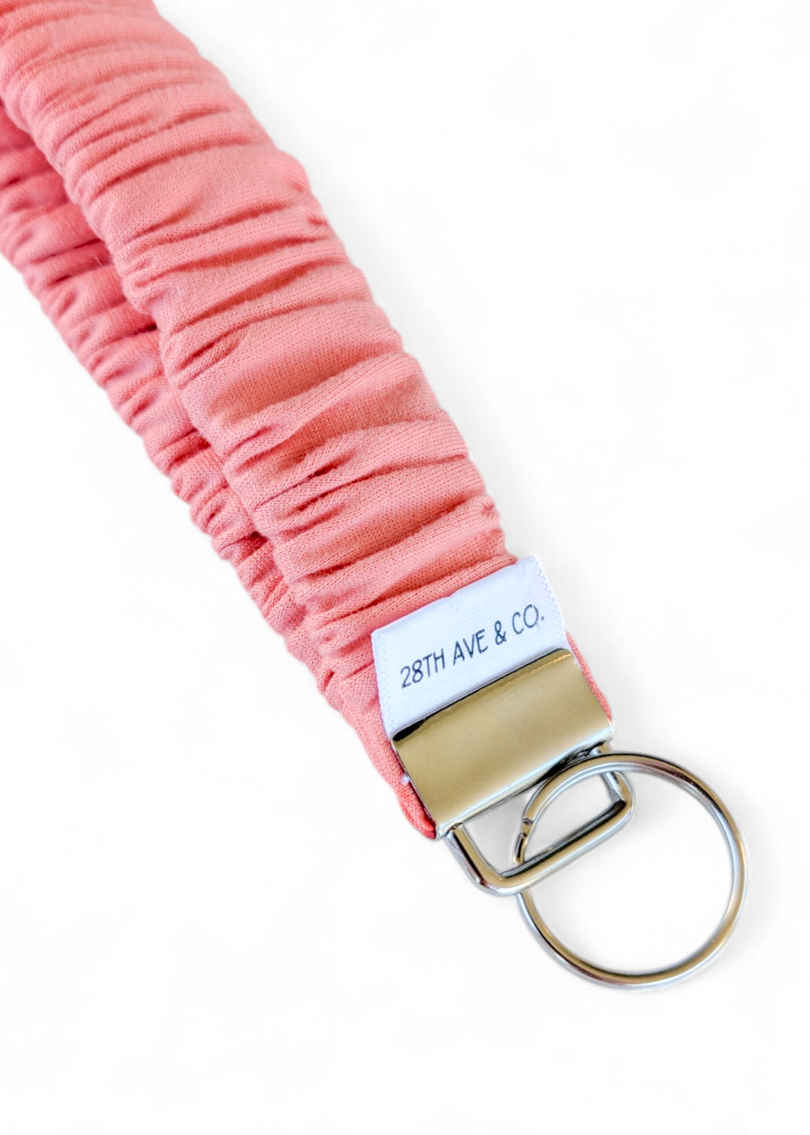 Pastel Red Wristlet