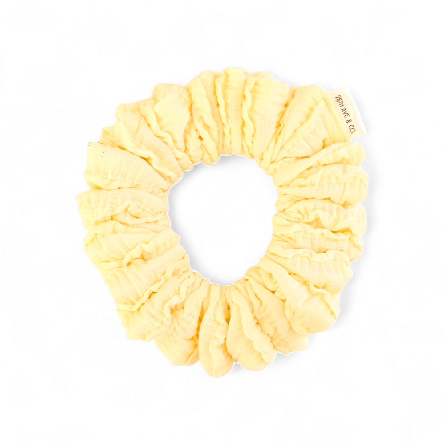 Buttercup Petal Scrunchie