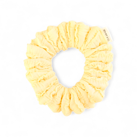 Buttercup Petal Scrunchie