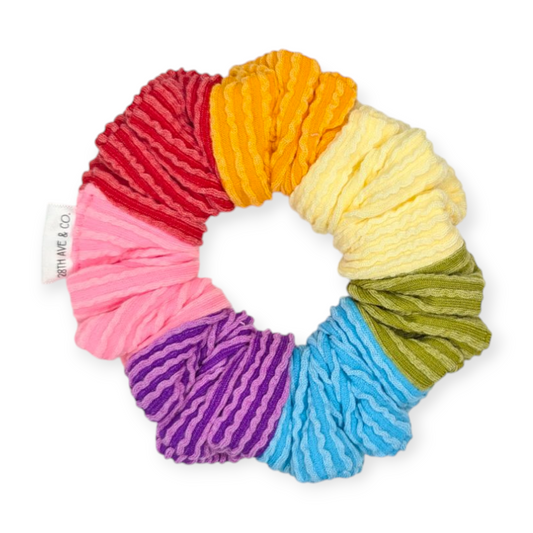 Rainbow Urban Scrunchie