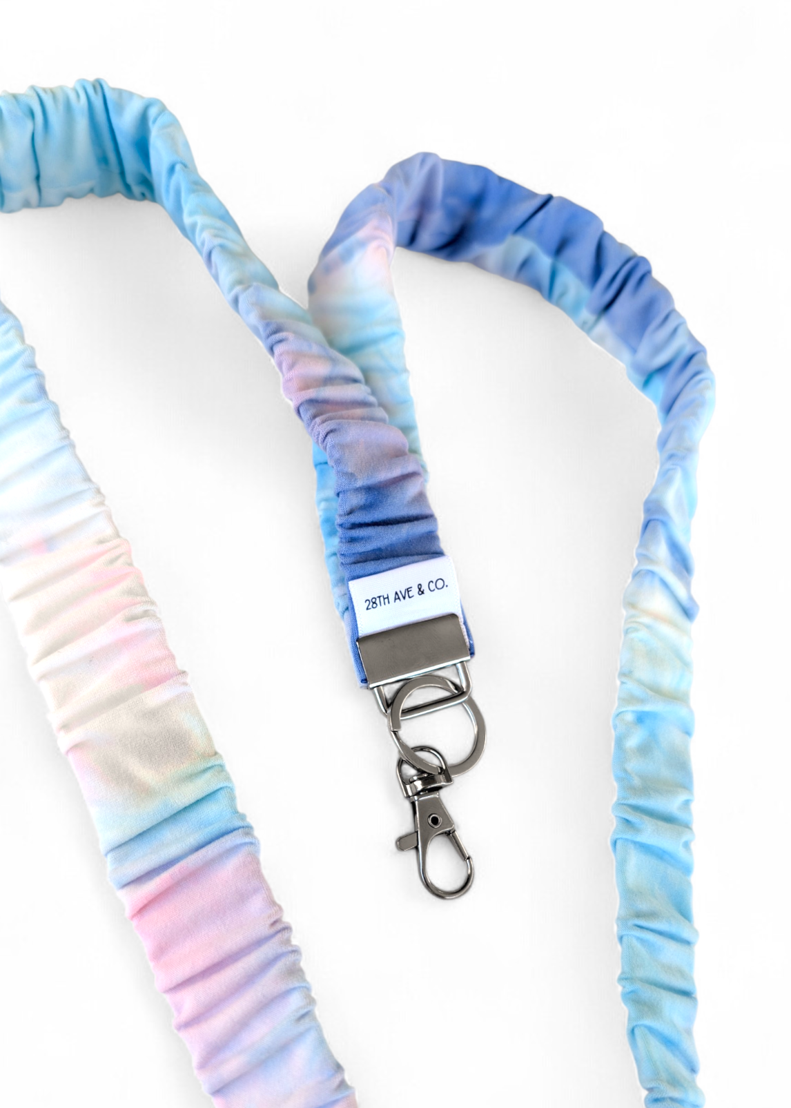 Cotton Candy Tie-Dye Lanyard