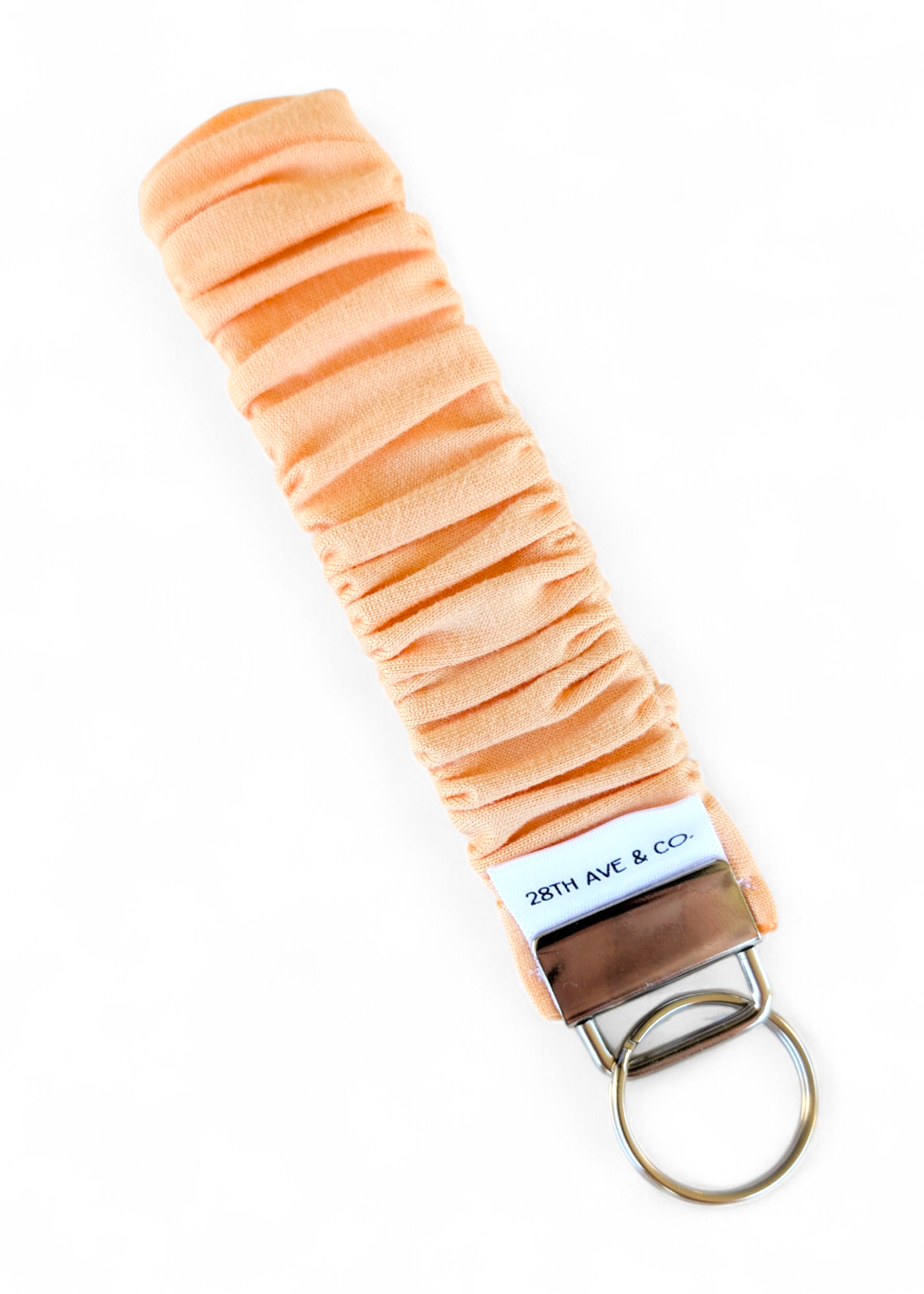 Pastel Orange Wristlet