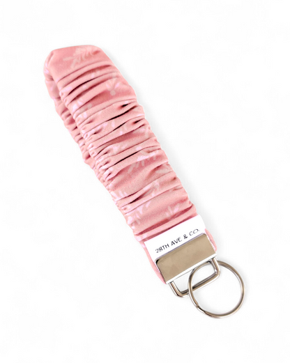 Blush Foliage Wristlet