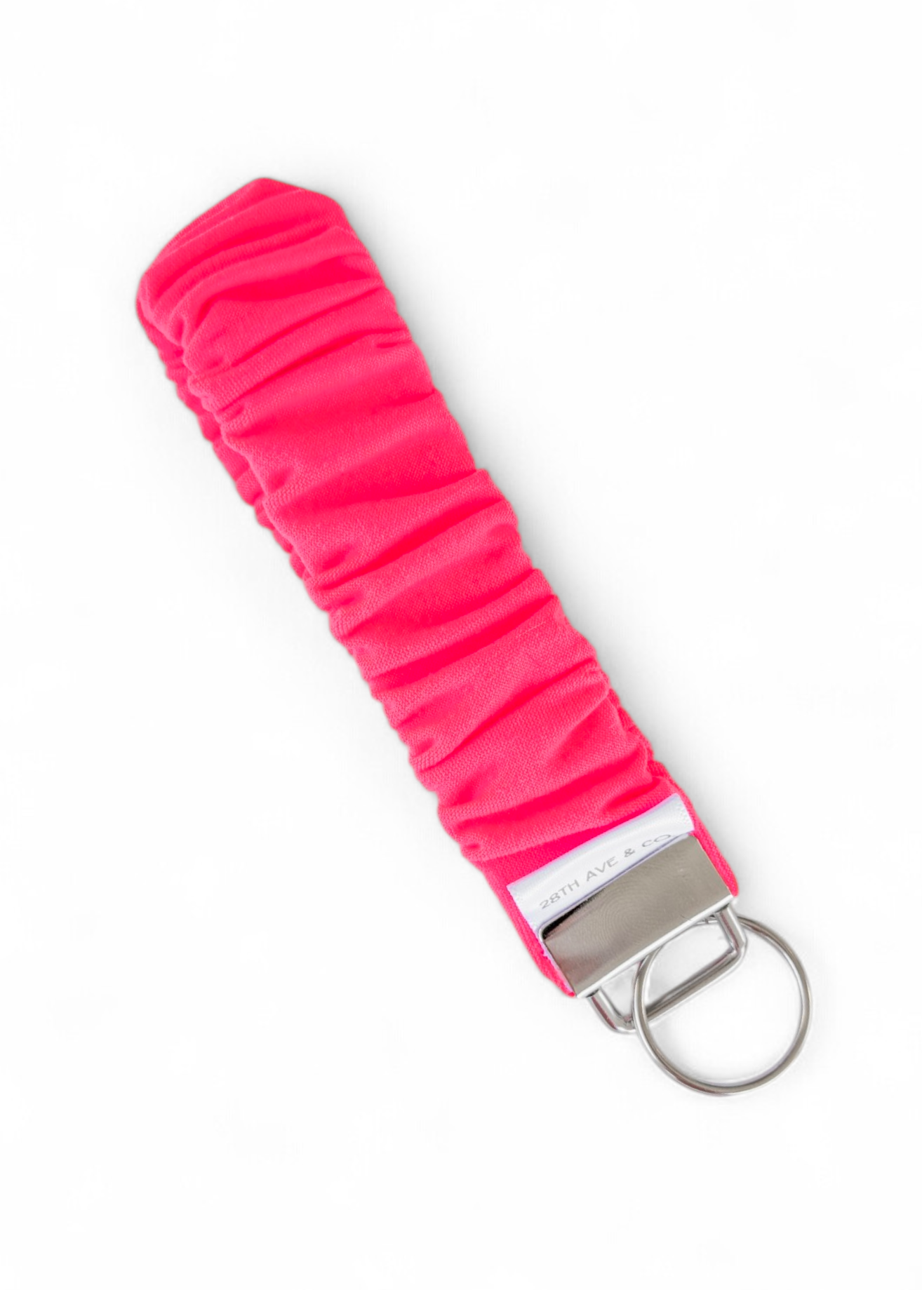 Neon Pink Wristlet