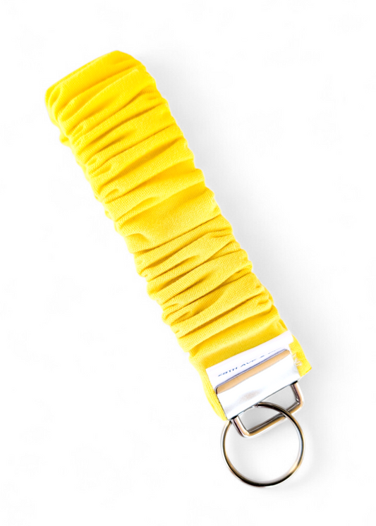 Neon Yellow Wristlet