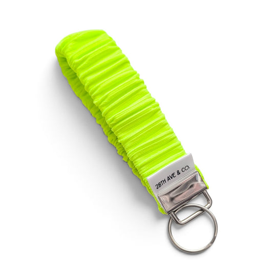 Neon Lime Wristlet